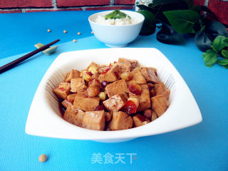 鱼香玉米豆腐的做法步骤：12