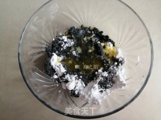 黑芝麻汤圆的做法步骤：2