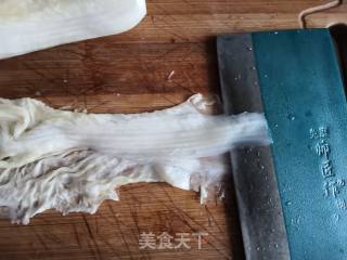 五花肉炖酸菜冻豆腐的做法步骤：6