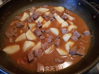 西红柿土豆烧牛肉的做法步骤：8