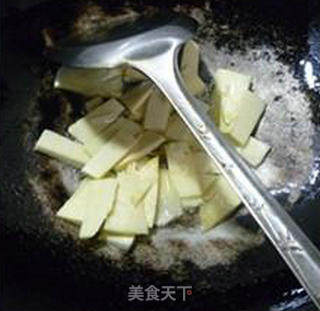 冬笋炒荷兰豆的做法步骤：7