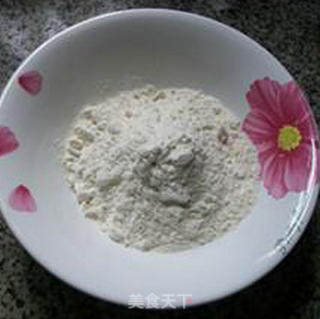 冬瓜虾仁翡翠面疙瘩的做法步骤：1