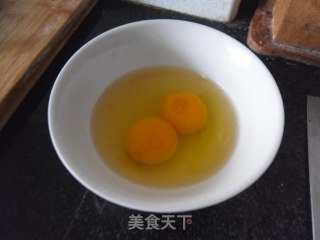 鸡蛋炒瓜片的做法步骤：2