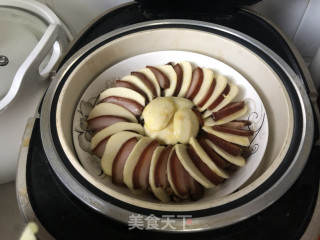 慈姑蒸酱肉的做法步骤：8