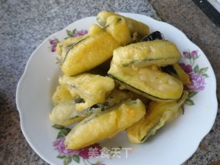 焦熘茄条的做法步骤：8