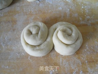 菊花面包的做法步骤：8