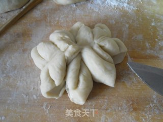 菊花面包的做法步骤：10