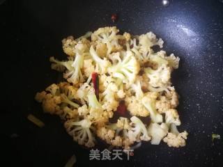 #团圆饭#清炒花菜的做法步骤：6