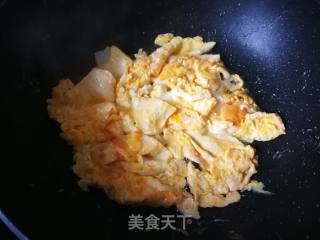 #团圆饭#菠菜炒鸡蛋的做法步骤：6