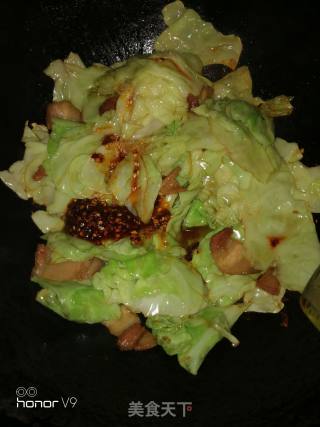 *团圆饭*红油包菜的做法步骤：5