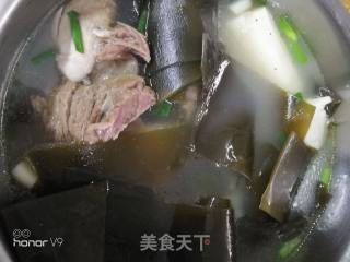 *团圆饭*筒骨炖海带山药的做法步骤：6
