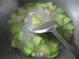 咸肉青萝卜煮粉丝的做法步骤：7