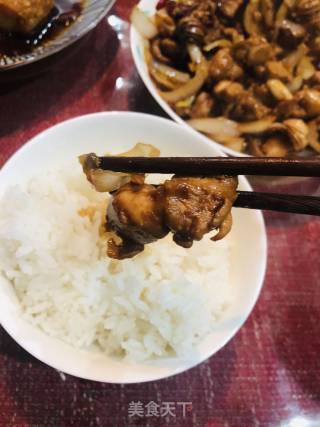 小炒鸡腿肉的做法步骤：7