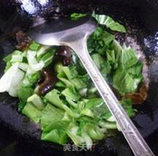 黑木耳青菜豆腐的做法步骤：7