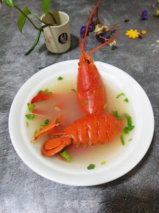龙虾壳汤的做法步骤：4