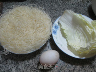 鸭蛋大白菜米面的做法步骤：1