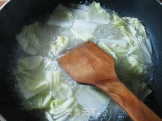 鸭蛋大白菜米面的做法步骤：7