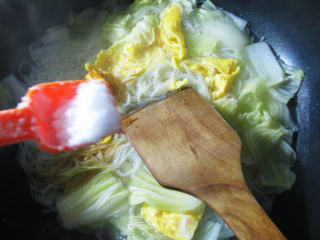 鸭蛋大白菜米面的做法步骤：10