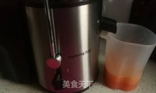 胡萝卜橙汁的做法步骤：7