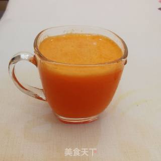 胡萝卜橙汁的做法步骤：8