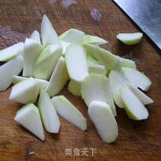 肉面筋夜开花汤的做法步骤：8