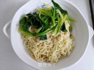 油泼方便面的做法步骤：8