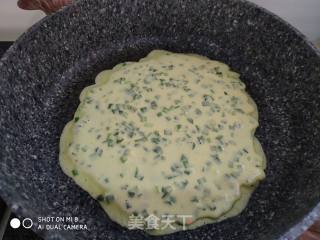 韭菜鸡蛋饼的做法步骤：6