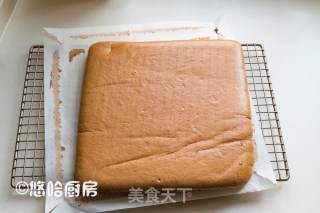 可可蛋糕卷的做法步骤：9