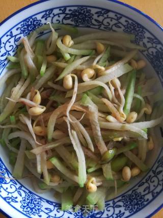 豆芽炒萝卜的做法步骤：6