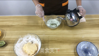 双色流沙汤圆的做法步骤：5