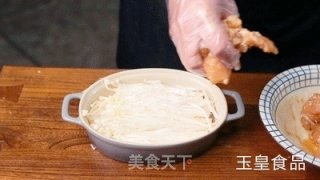 蒜泥蒸鸡胸肉的做法步骤：4