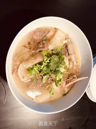 羊排炖白萝卜的做法步骤：8
