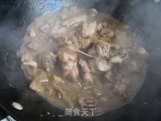 排骨炖宽粉的做法步骤：16