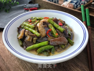 四季豆炒茄子的做法步骤：10