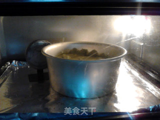 无粉桑叶戚风蛋糕的做法步骤：12