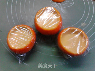 香甜橙碗蒸布丁的做法步骤：12