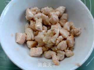 香橙胡萝卜炒鸡丁的做法步骤：9