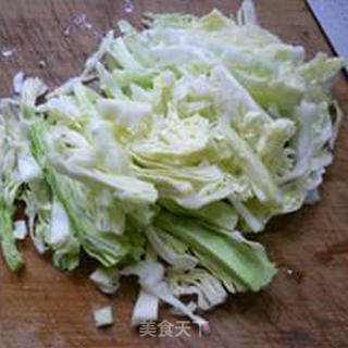 香菇素炒面的做法步骤：4