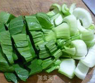 香菇青菜燕麦疙瘩的做法步骤：5