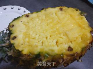 菠萝糯米饭的做法步骤：4