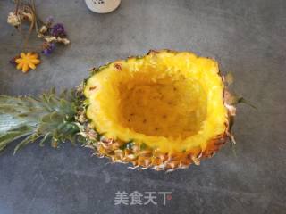 菠萝糯米饭的做法步骤：5