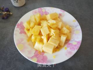 菠萝糯米饭的做法步骤：6