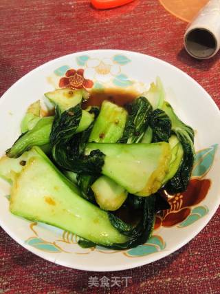 蚝油小青菜的做法步骤：6