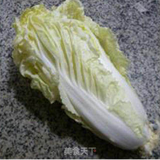 黄芽菜辣炒年糕的做法步骤：2