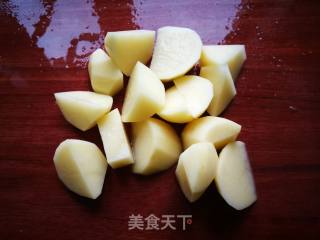 #团圆饭#牛排骨炖土豆的做法步骤：6