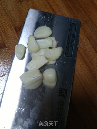 蒜香油麦菜的做法步骤：3