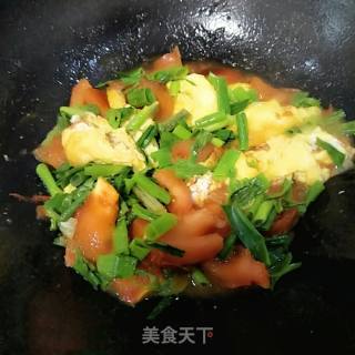 超级简单又好吃的西红柿炒鸡蛋的做法步骤：9