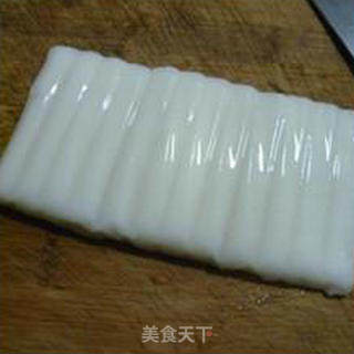 剁椒鸡蛋炒年糕的做法步骤：5