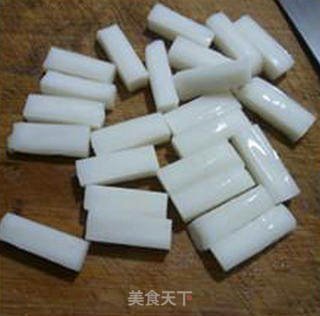 剁椒鸡蛋炒年糕的做法步骤：6