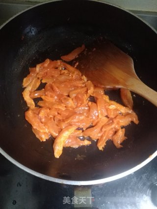 奥尔良鸡肉夹馍的做法步骤：5